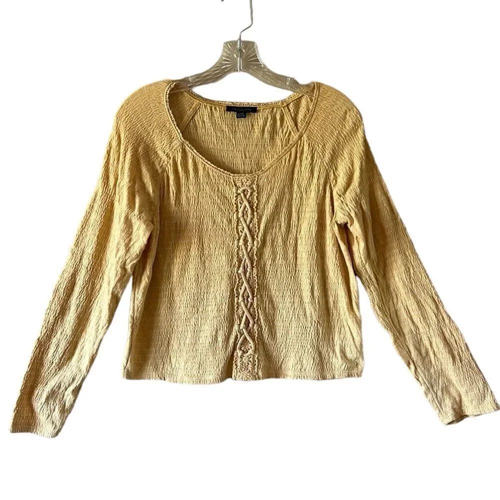 American Eagle Yellow Shirt